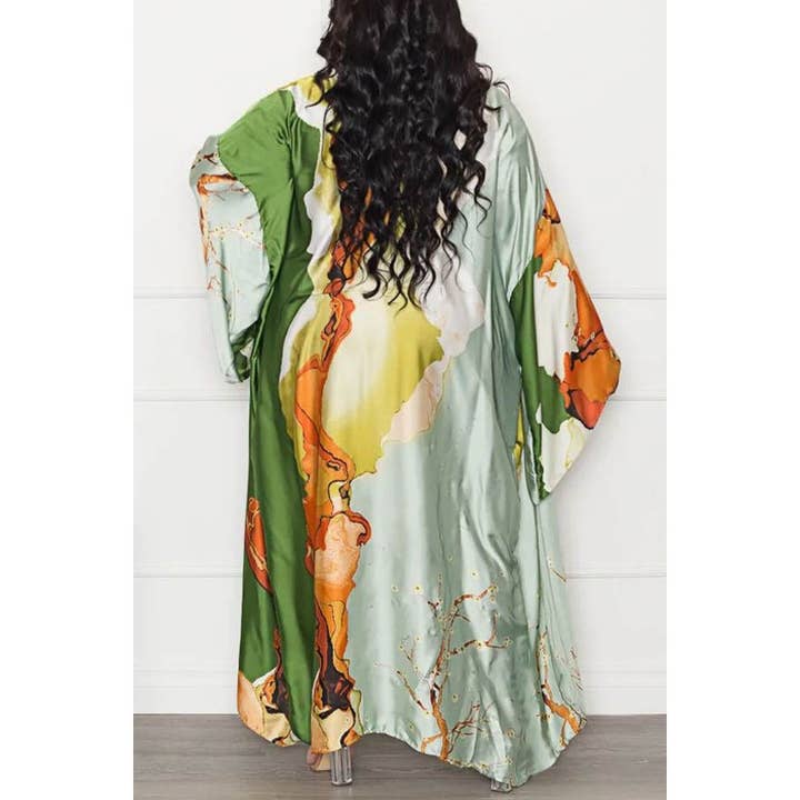 DORCAS - Wholesale Kimono - Women's - LONG SLEEVE FRONT OPEN KIMONO6