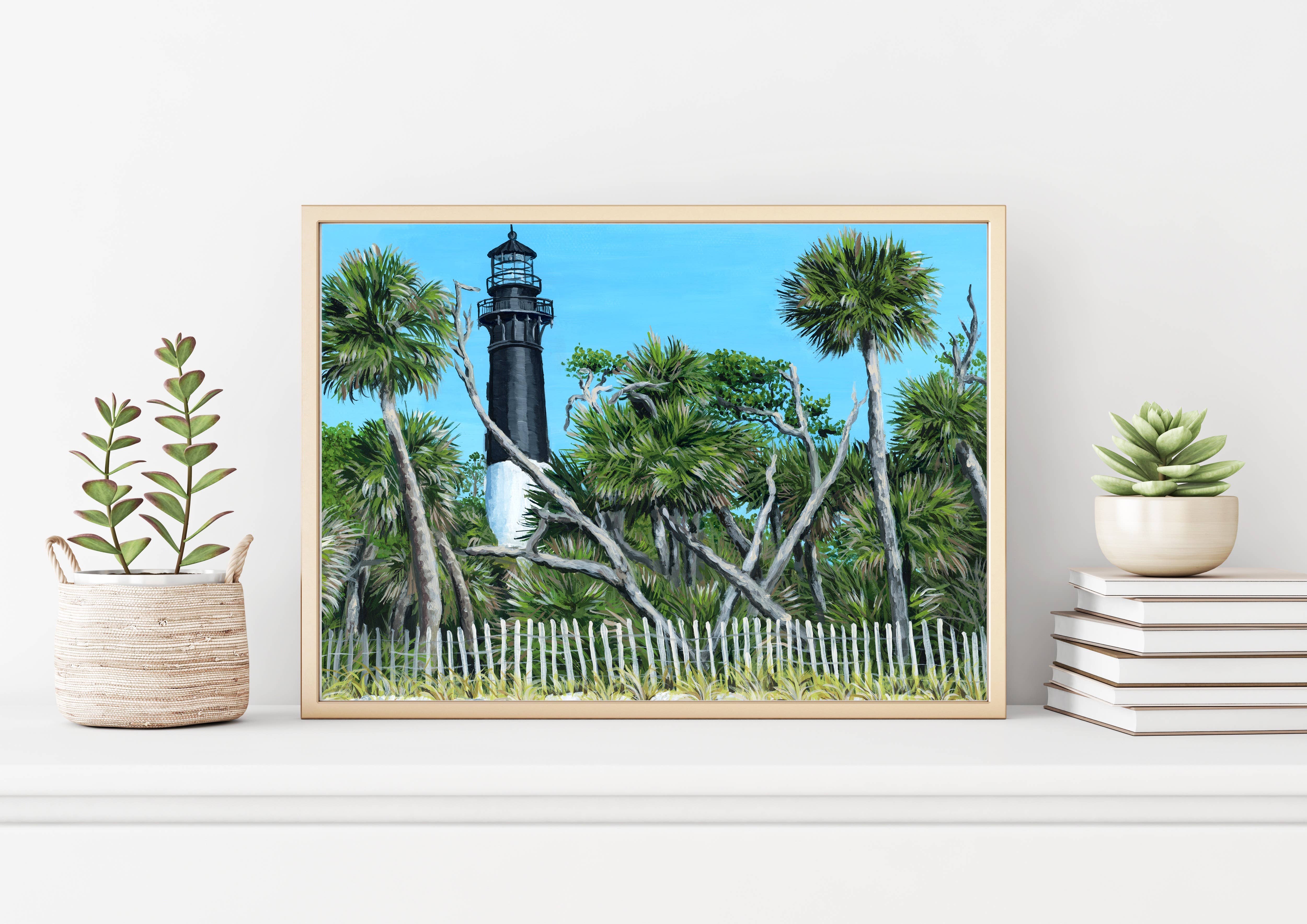 Kristin Holzer Art - Wholesale Art Print - Hunting Island State Park Fine Art Print4