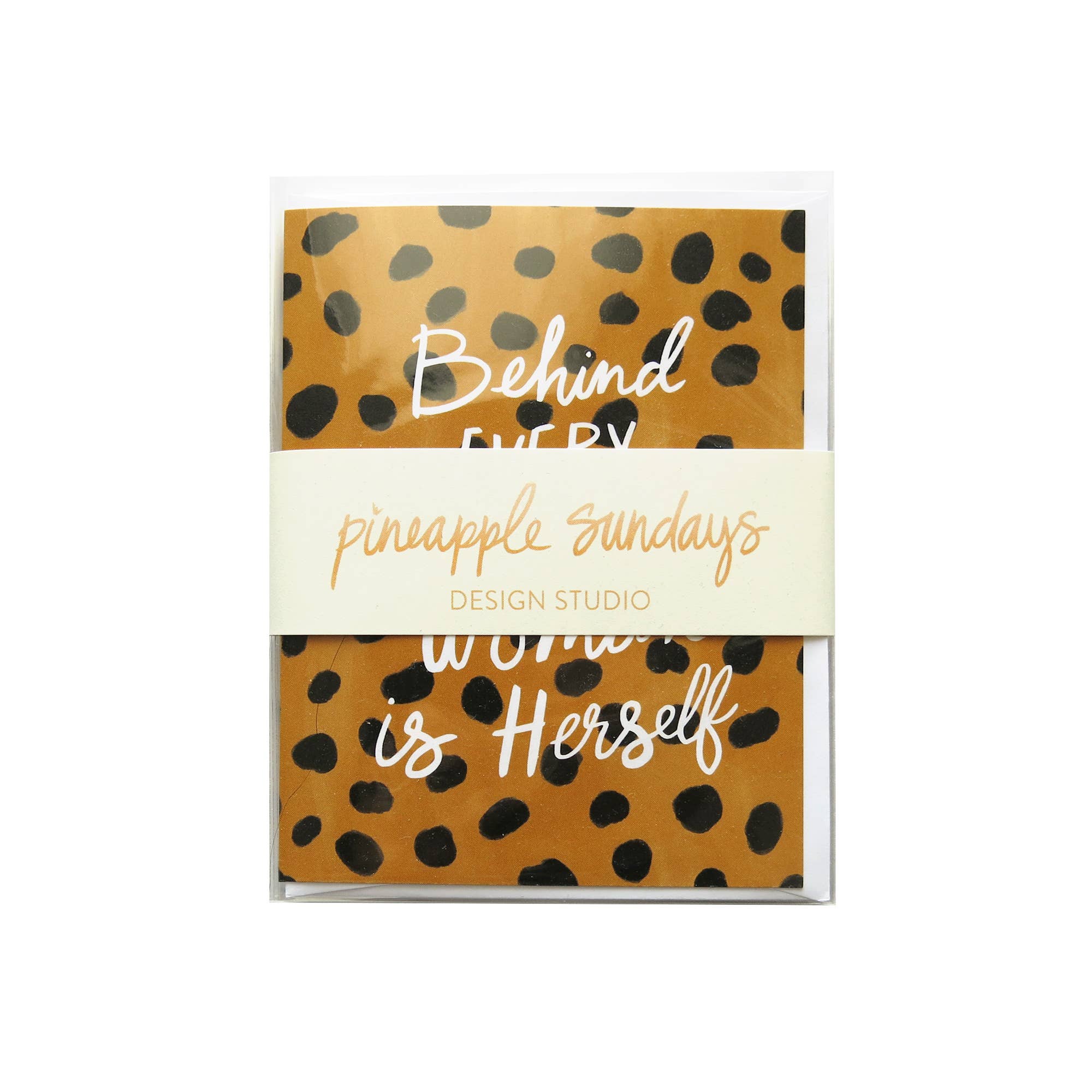 Pineapple Sundays Design Studio – Cartão de saudação diária por atacado – Cartão de felicitações de mulher bem-sucedida2