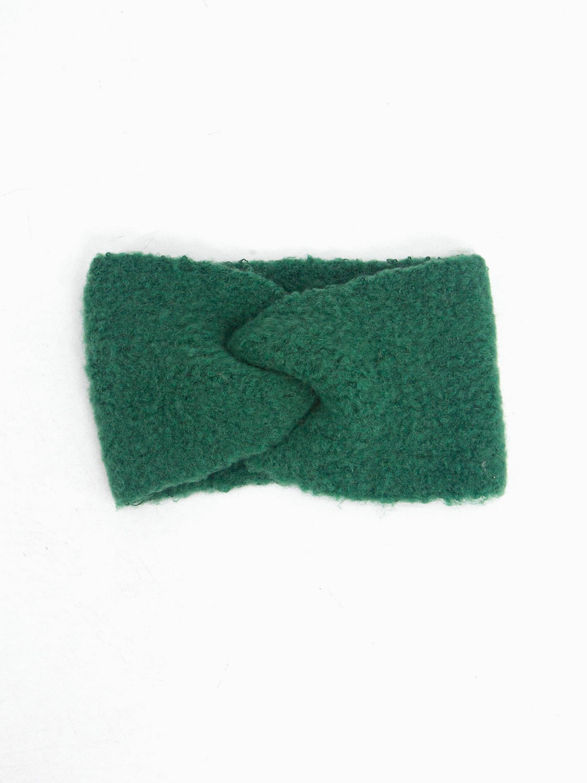 Sarta Accessories - Wholesale Fashion Headband - Women's - Bekka Twist Front Headband - Green