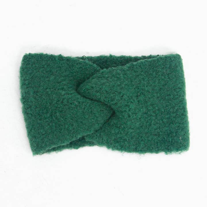 Sarta Accessories - Wholesale Fashion Headband - Women's - Bekka Twist Front Headband - Green0