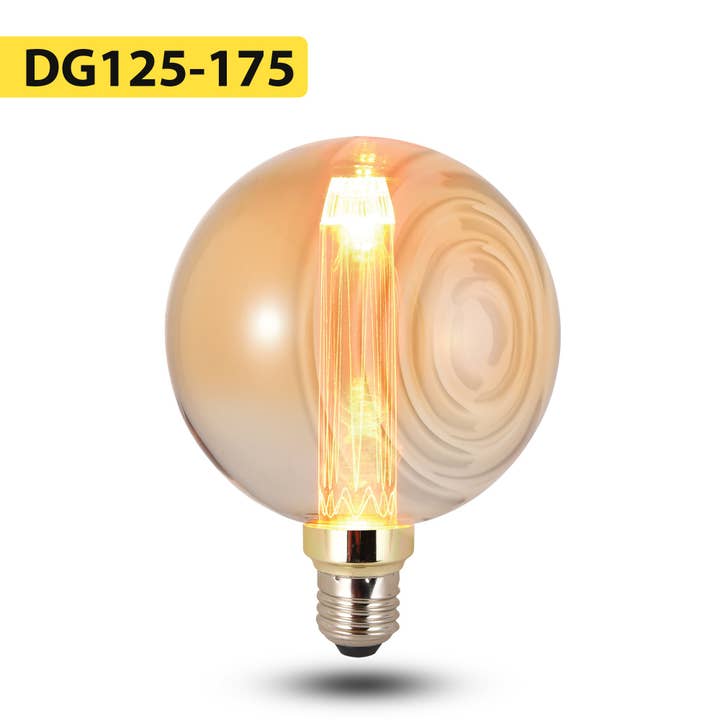 Ledsone – Engroshandel Pære – Vintage pære E27 LED G125 3W globepære med skrue ~50744
