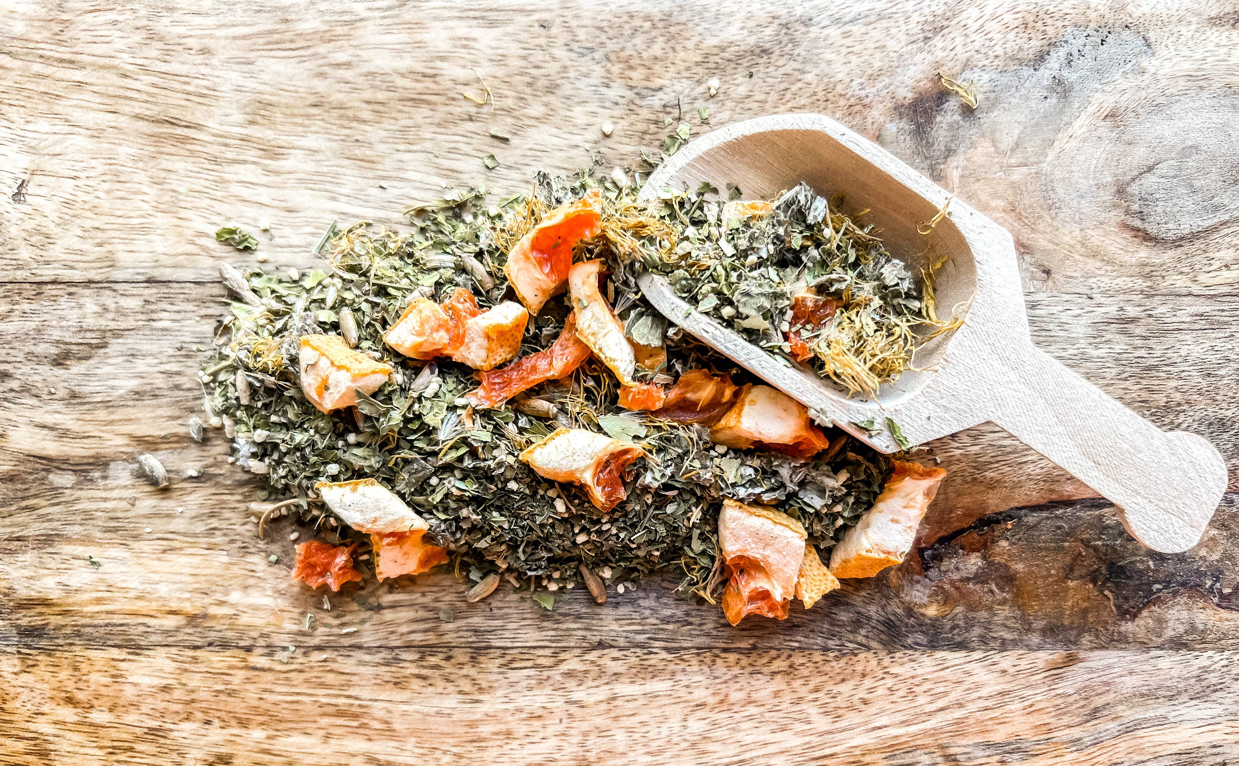 Birch Tea Co. – wholesale Löst te – Boozy - Pepparmynta Herbal lösa blad teblandning1