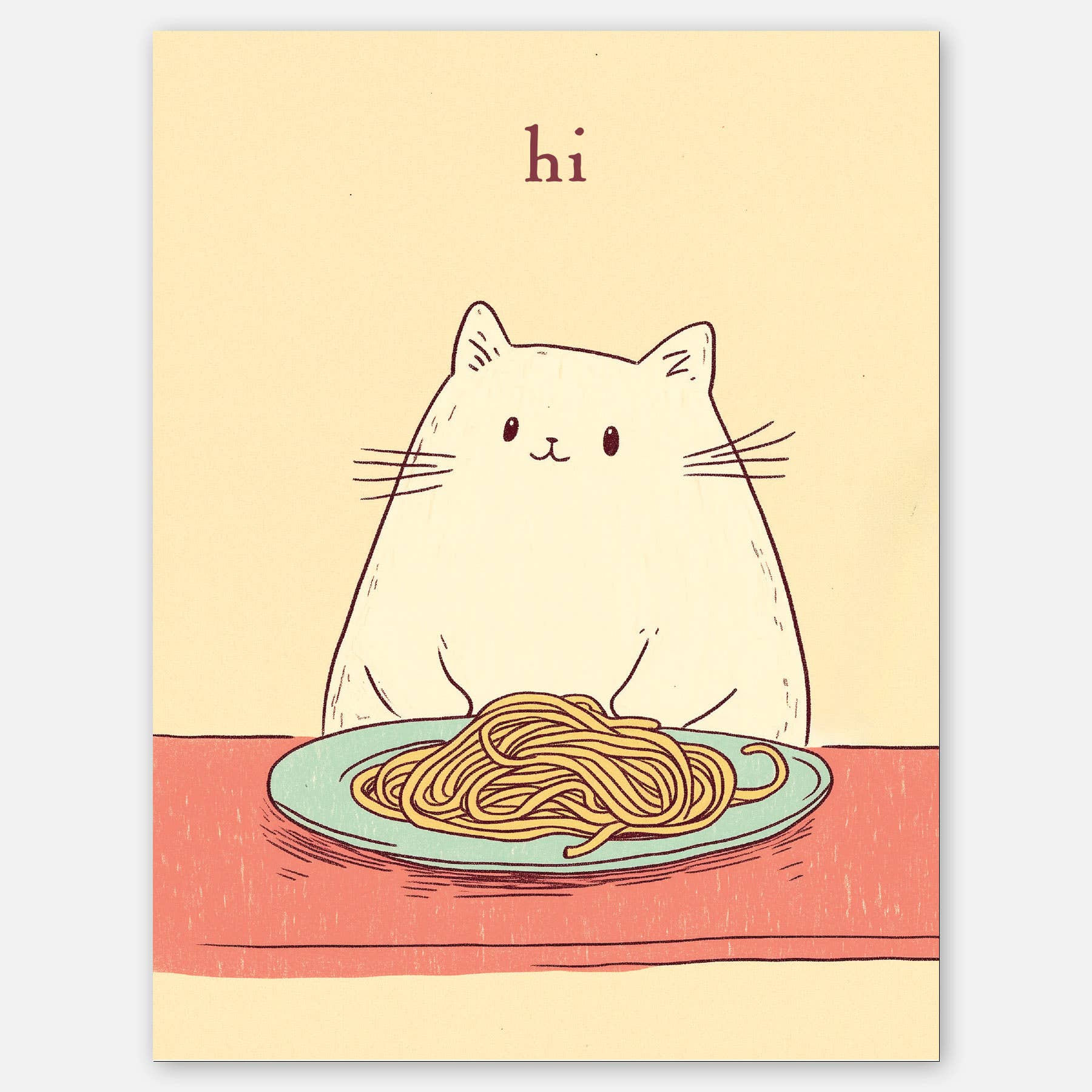 Paper Slam - Wholesale Everyday Greeting Card - hi - A2 greeting card0