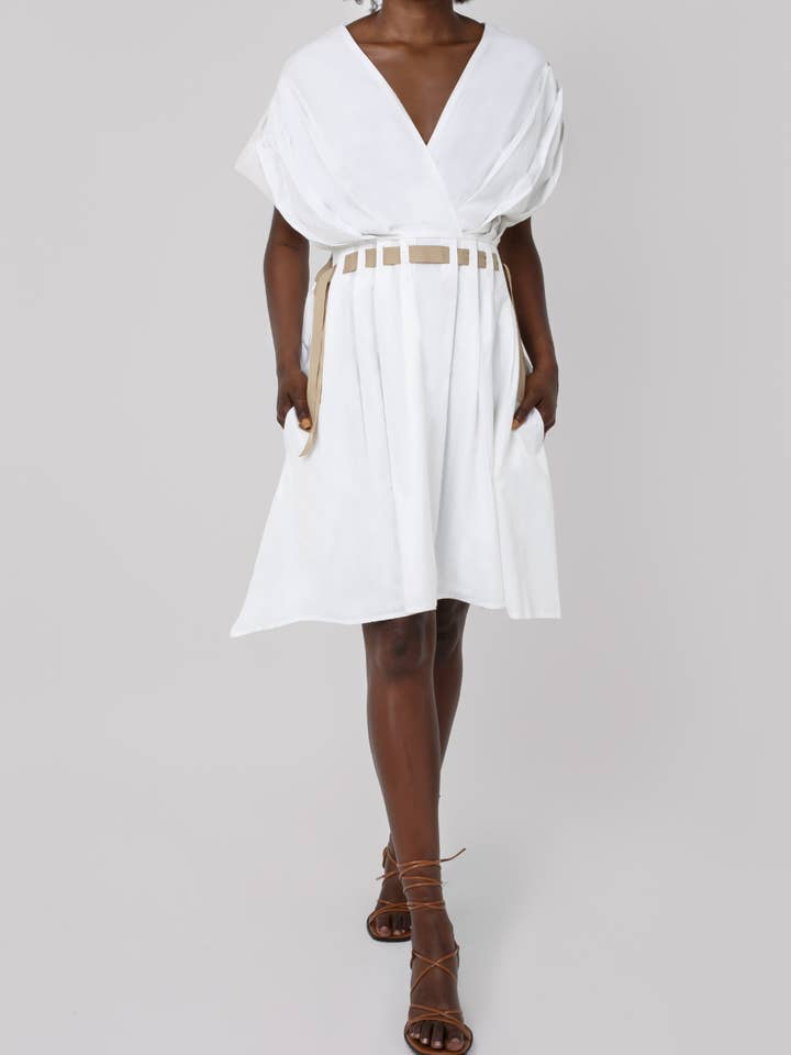 Amma Ribbon Dress for wholesale by Haveli