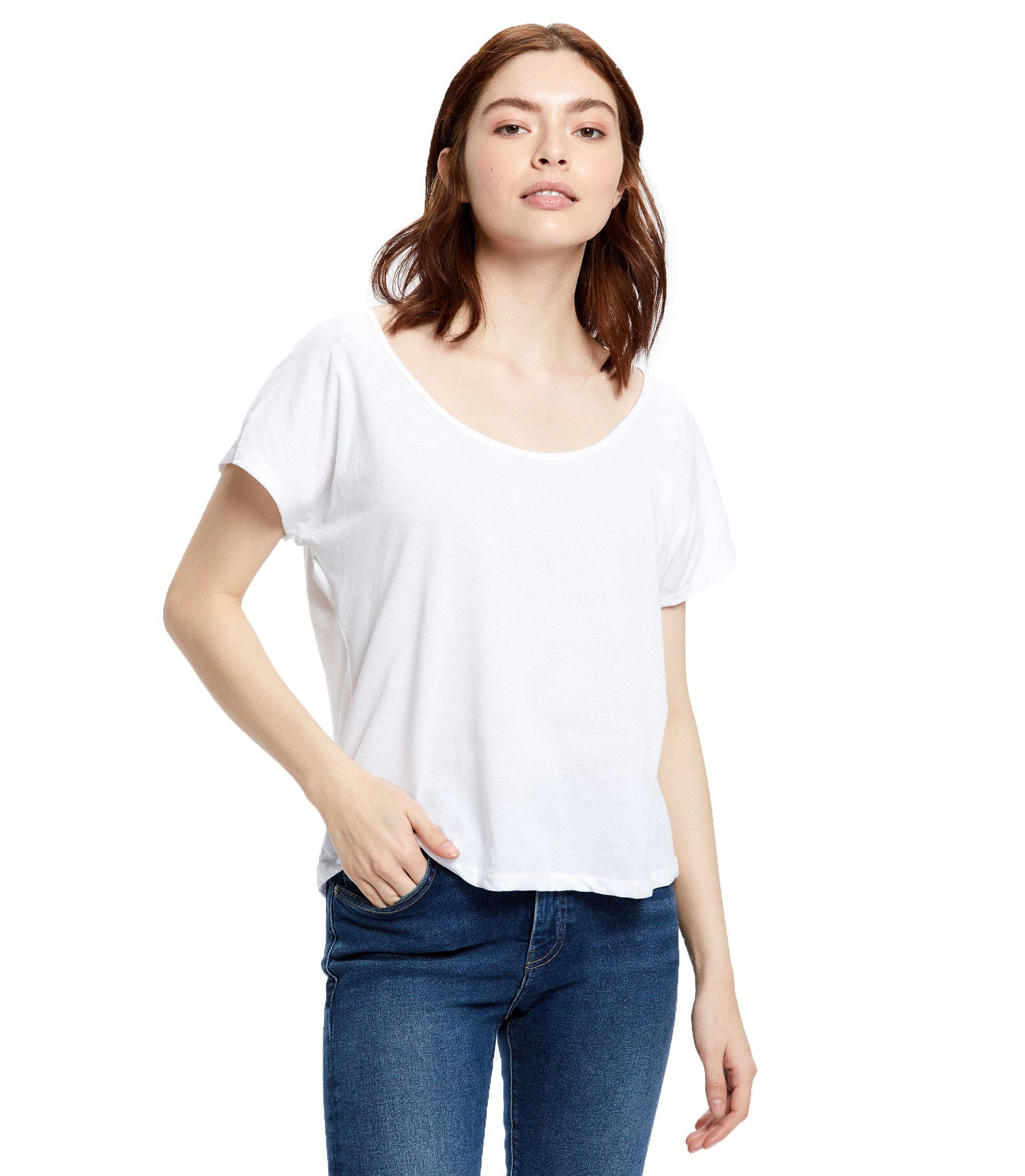 US Blanks - Wholesale T-Shirt - Women's - Women's Up-cycled/Recycled Scoop Blouse, 30 singles, 4 oz9