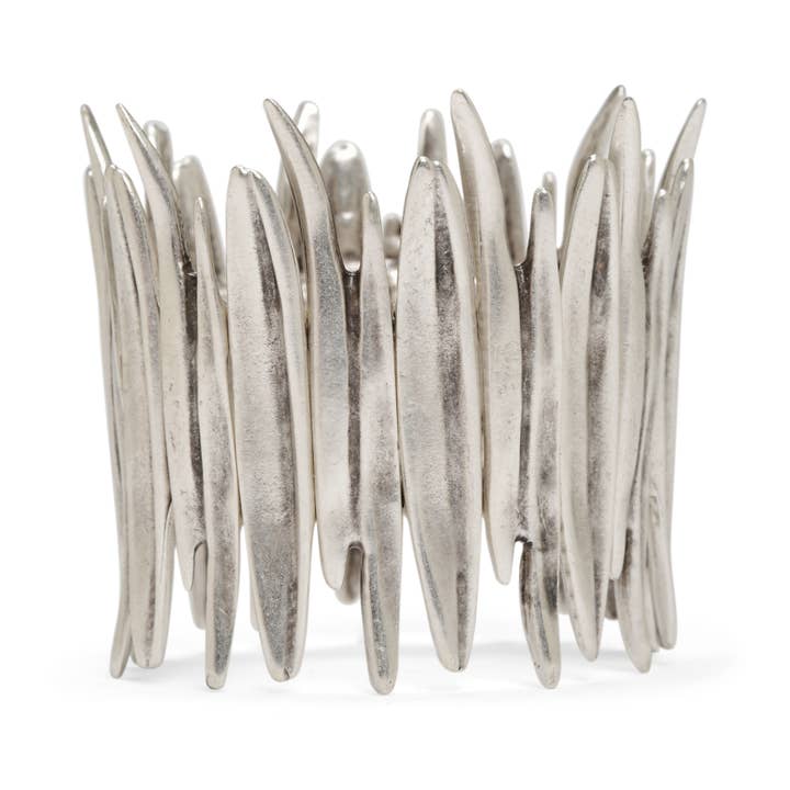 Chanour - Wholesale Cuff Bracelet - Handmade Fire Pewter Bracelet - 2549