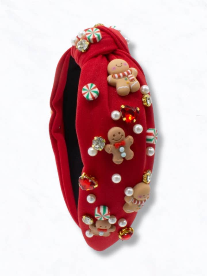 Serre-tête de fête en pain d'épice pour la vente par Suzie Q USA
