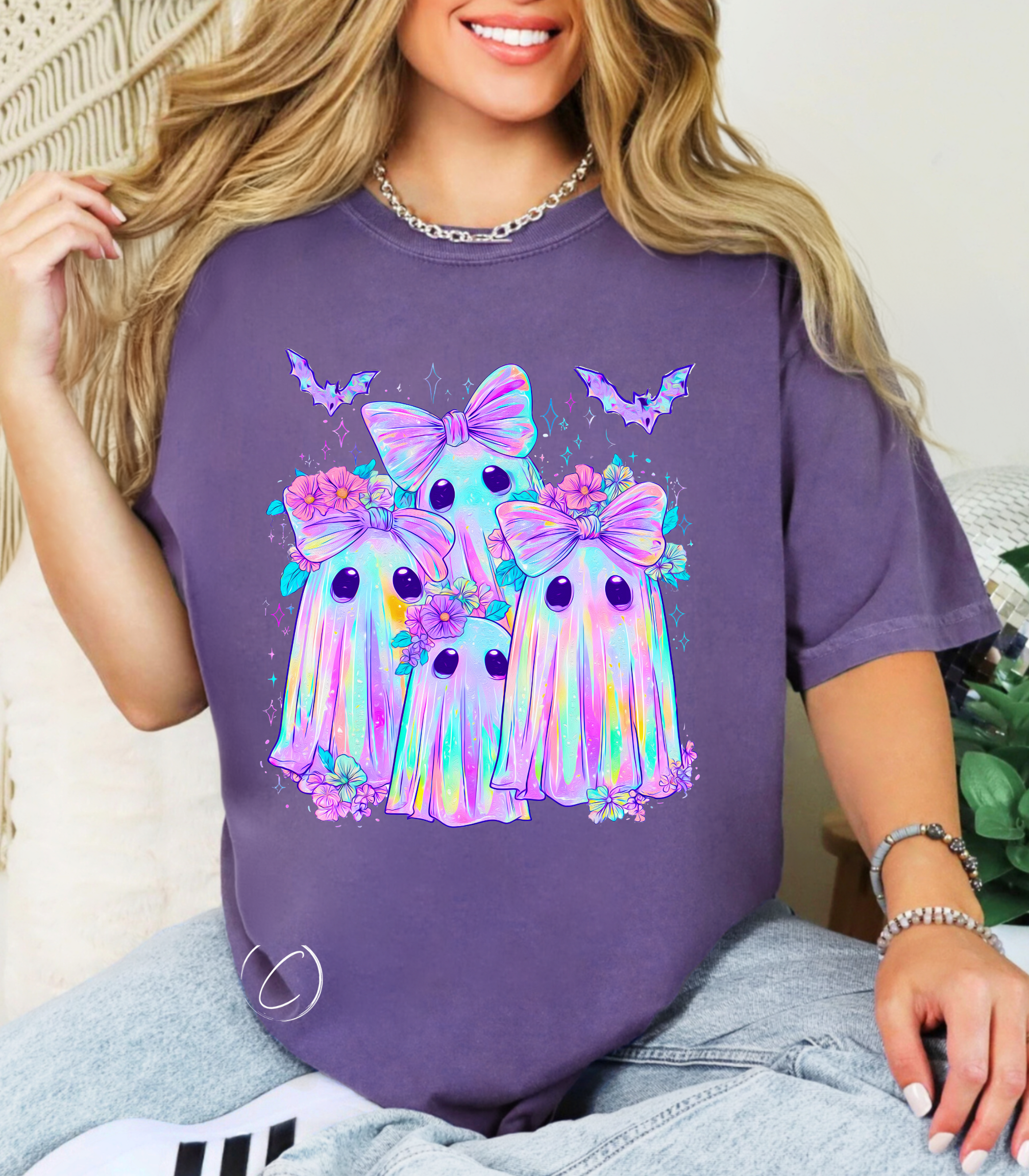 CMD Wholesale - Wholesale T-Shirt (Graphic) - Unisex - Iridescent Ghosts Graphic Tee3