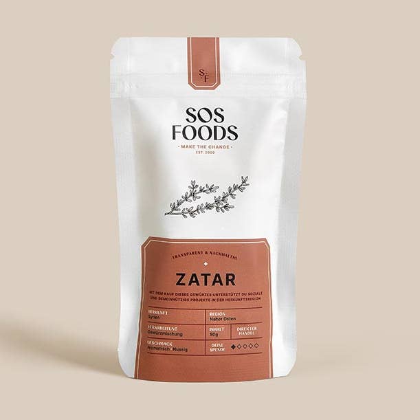 SOS Foods - Wholesale Dried Spice Mix - Zatar M0