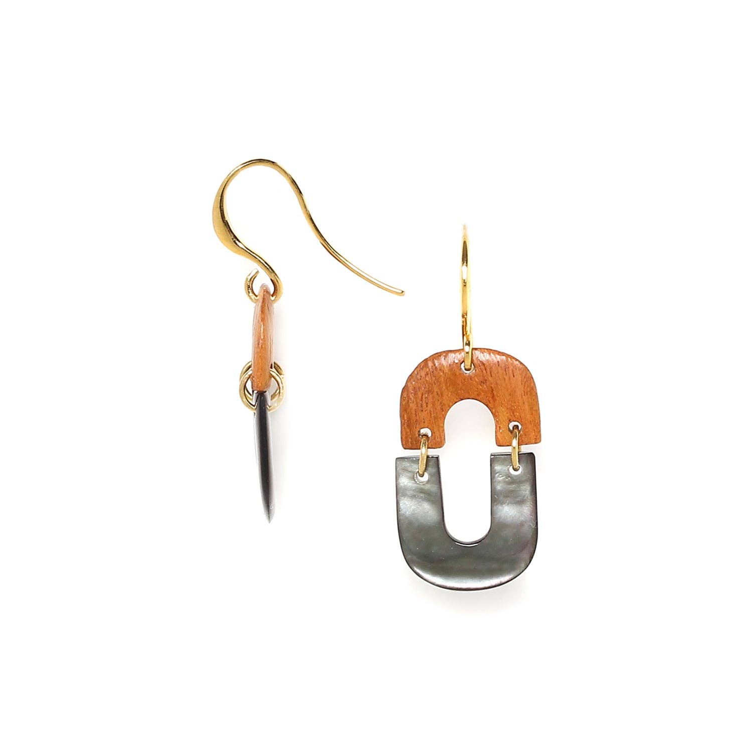 Glenn Griffin Collections - Wholesale Dangle Earrings - NBE23.1 Double You 12-785341
