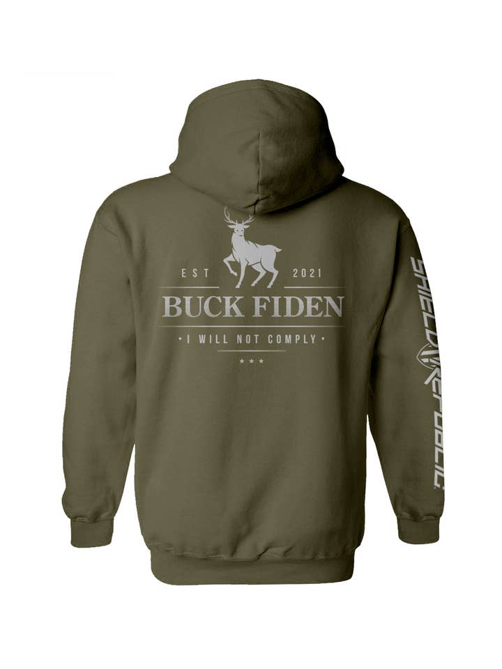 Shield Republic - Wholesale Screen Printed T-Shirt - Men's - Buck Fiden