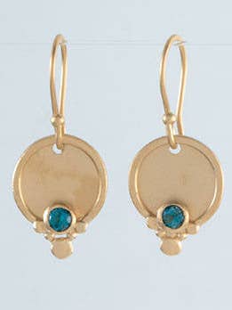 Little Bud Earring in Vermeil for wholesale by Austin Titus Studio
