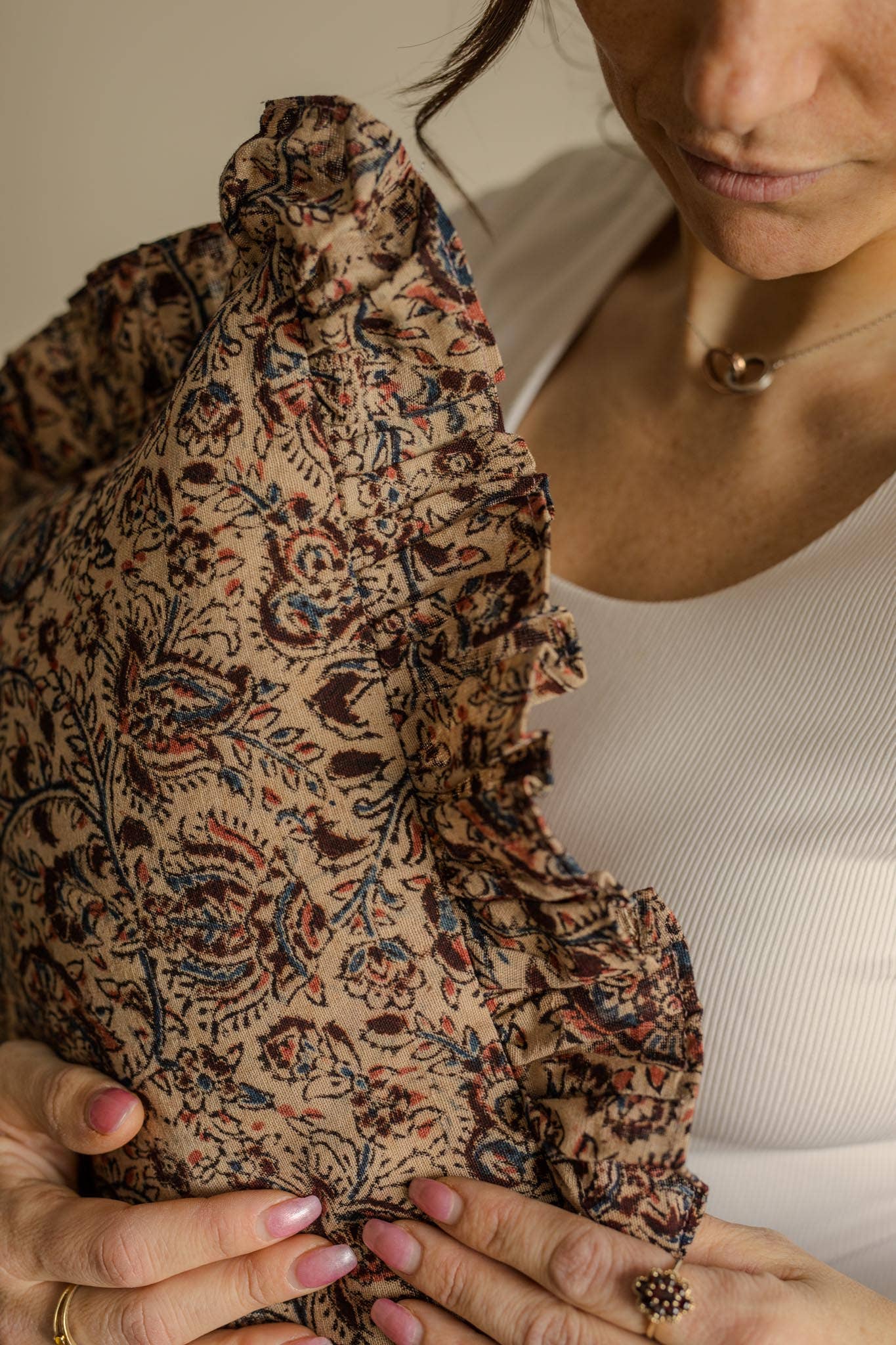 Rug & Weave - Wholesale Throw Pillow Cover - LAYLA Ruffle Pillow 2