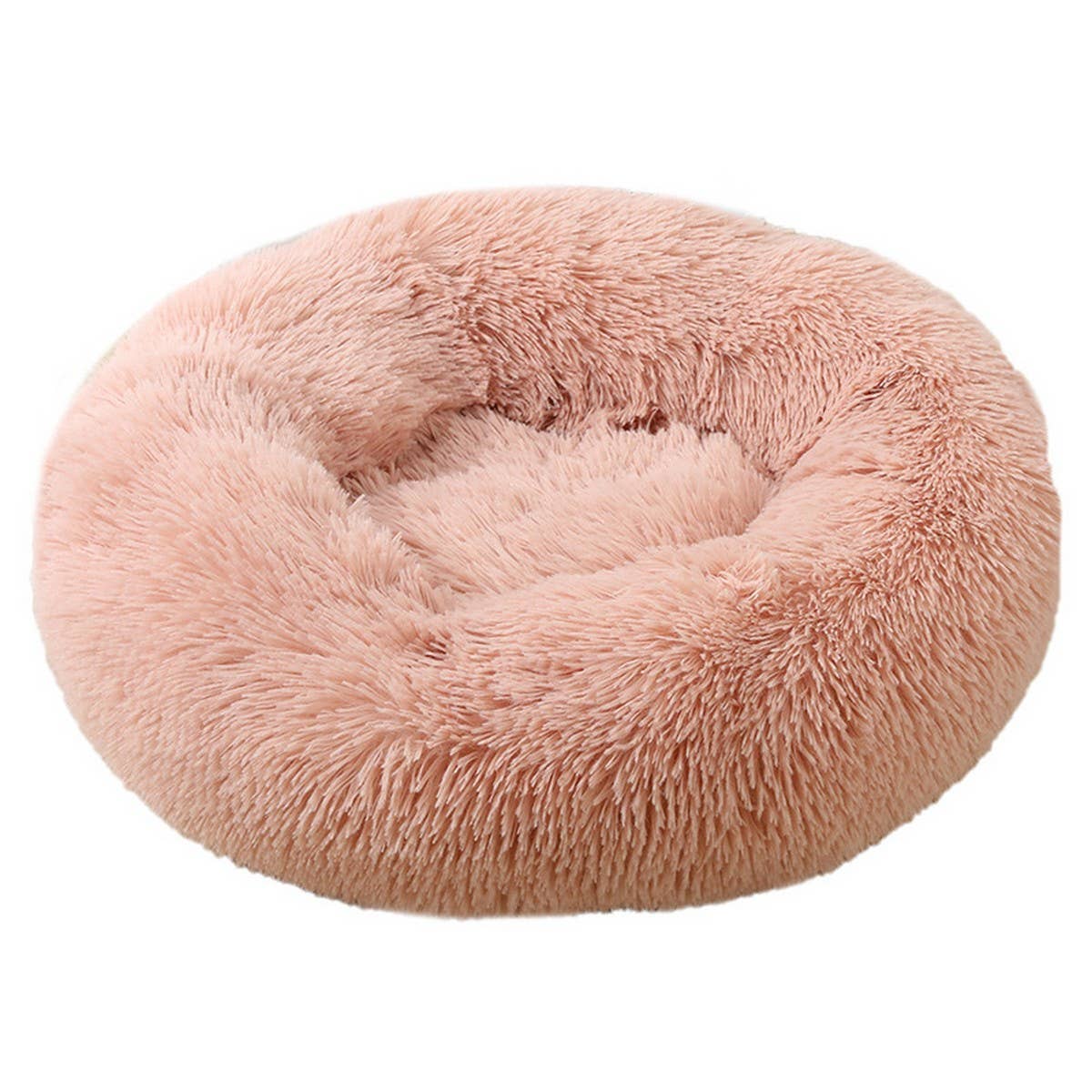 PAWPAWwholesale - Wholesale Pet Bed - Cat/Dog - Fluffy Donut Cat Bed – Plush & Cozy Pet Cushion_CWMM52794