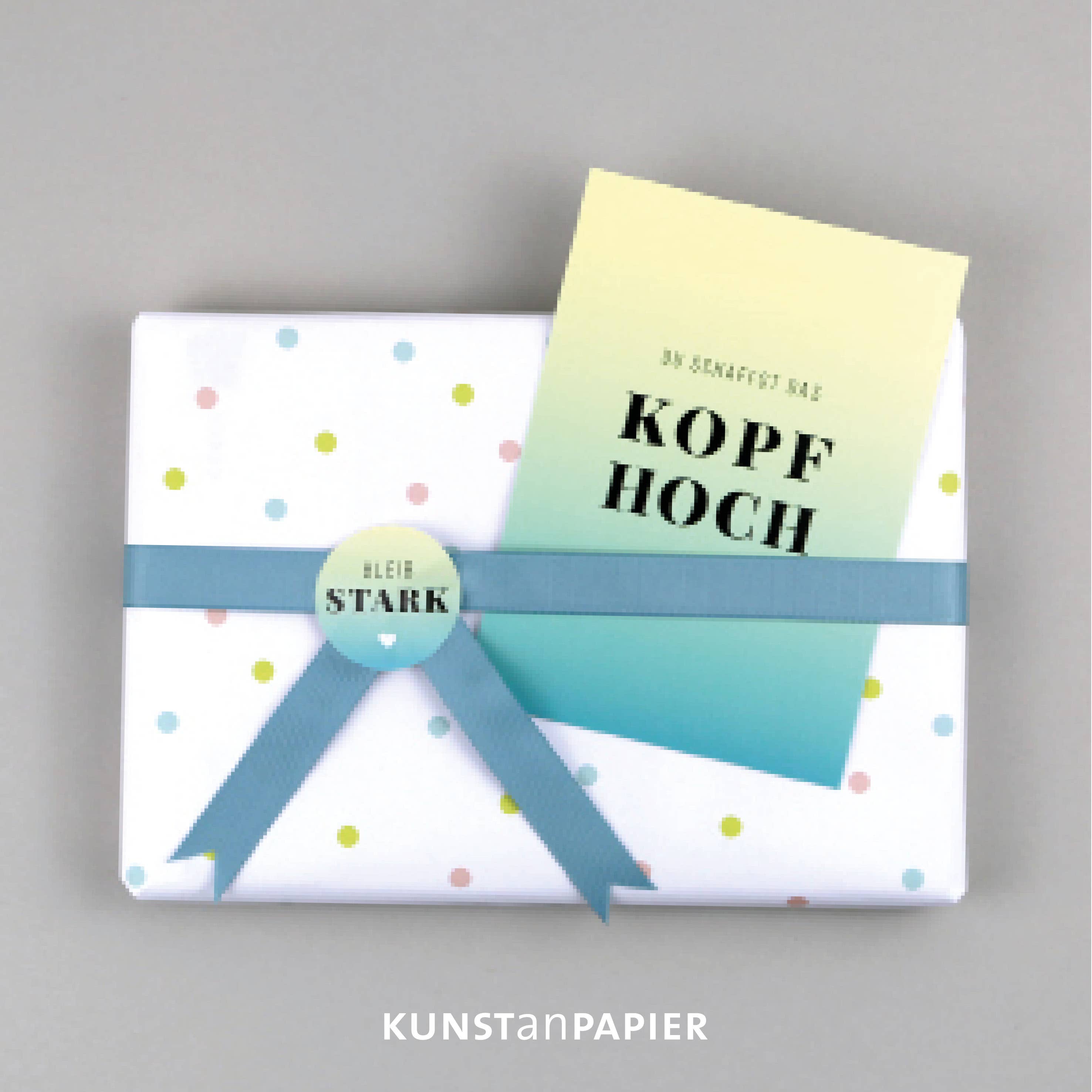 Kunst an Papier - Wholesale Flat Wrap - Emma Dots Wrapping Paper3