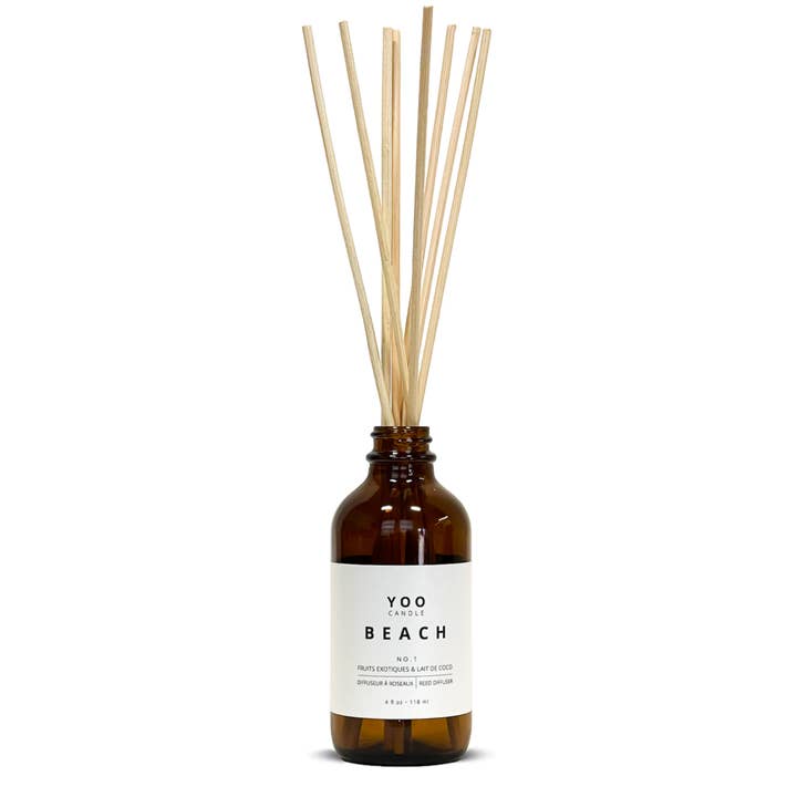 YooBeach – 4 FL OZ REED DIFFUSER for wholesale by YooCandle