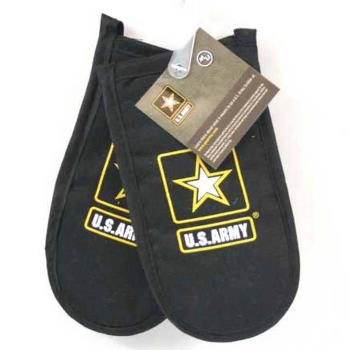 Licensed US Army Pot/Pan Handle Covers- 2pk for wholesale by St. Louis Wholesale LLC