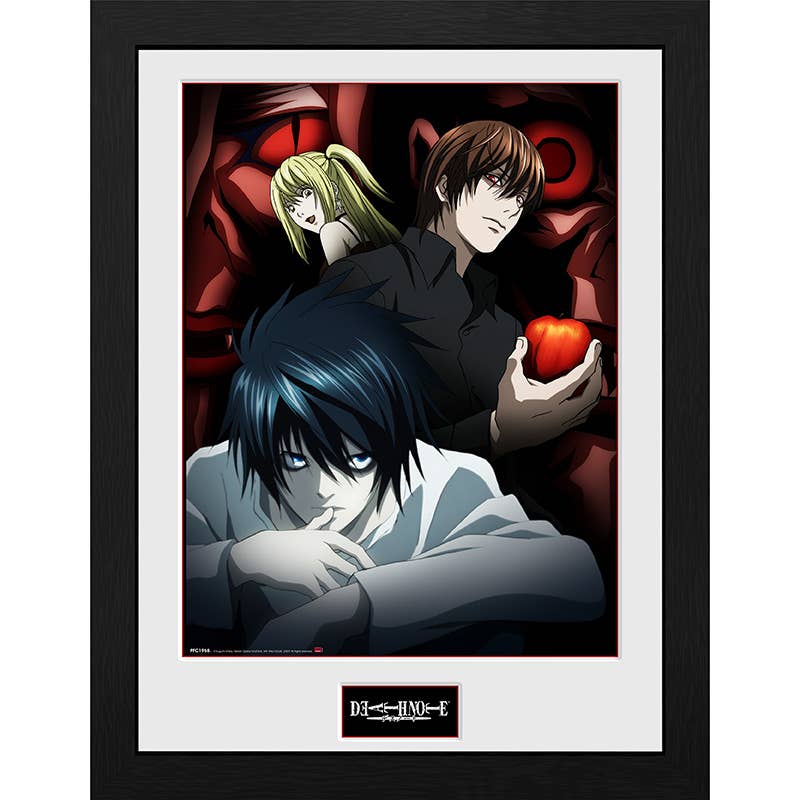 ABYstyle - Wholesale Picture Frame - GB Eye Death Note L and Misa Framed Poster Print 12" x 16"0