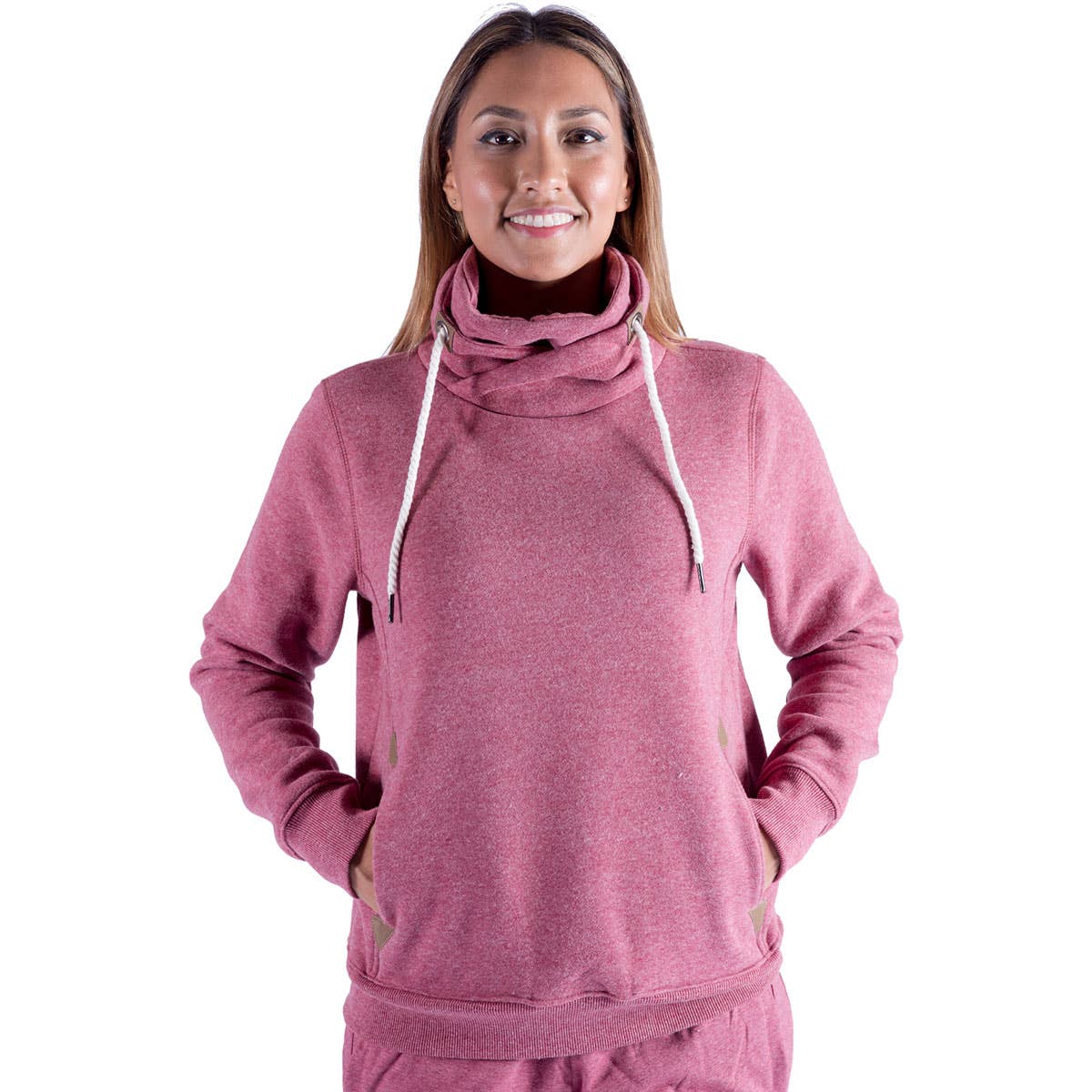 LeeHanTon - Wholesale Sweatshirt - Women's - LeeHanTon Ladies Cowl Neck Pullover Sweatshirt5