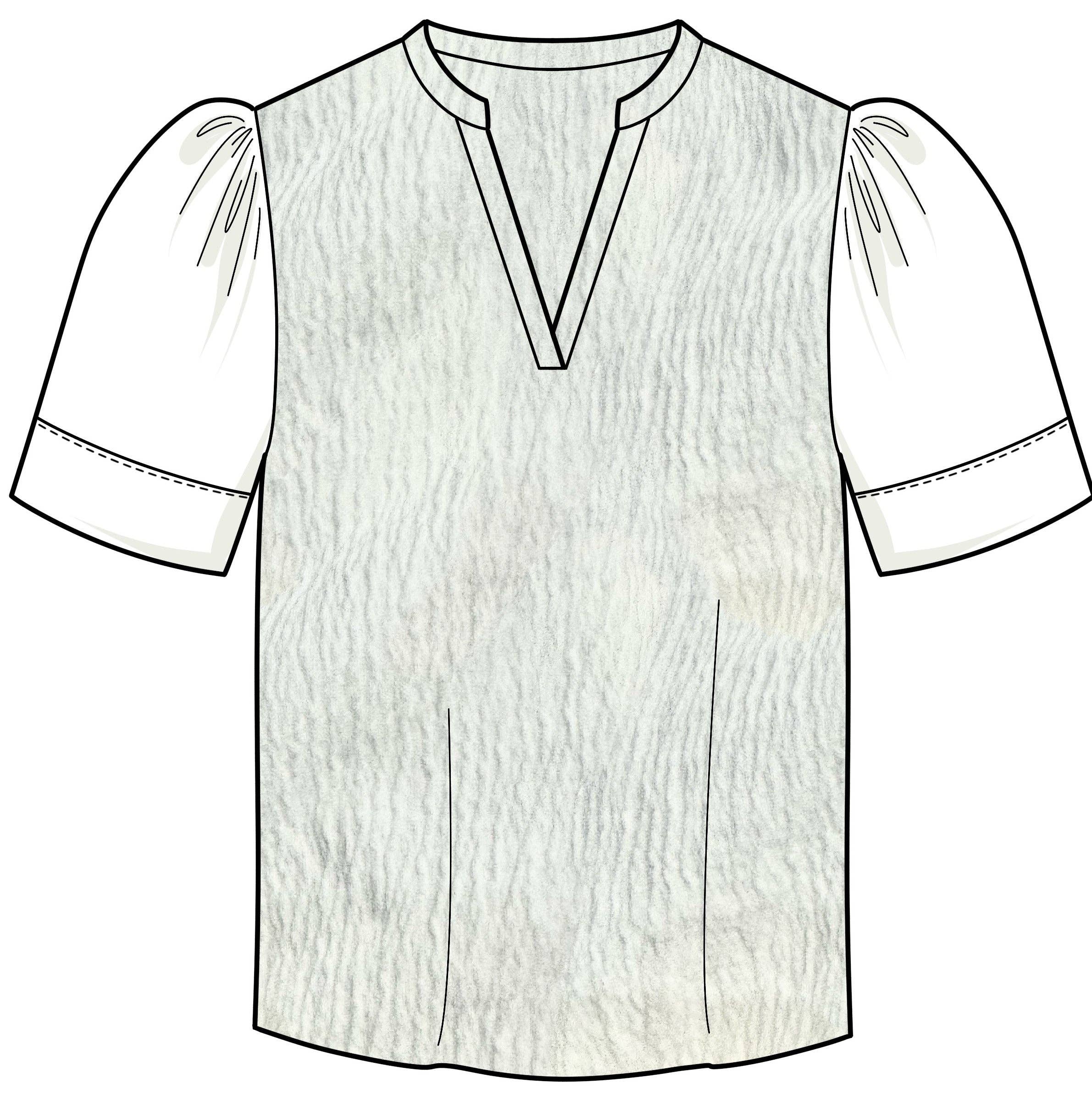 WILLA STORY - Wholesale T-Shirt - Women's - SAMANTHA TOP0