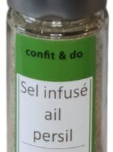 Sel infusé Ail Persil pour la vente par Confit & Do