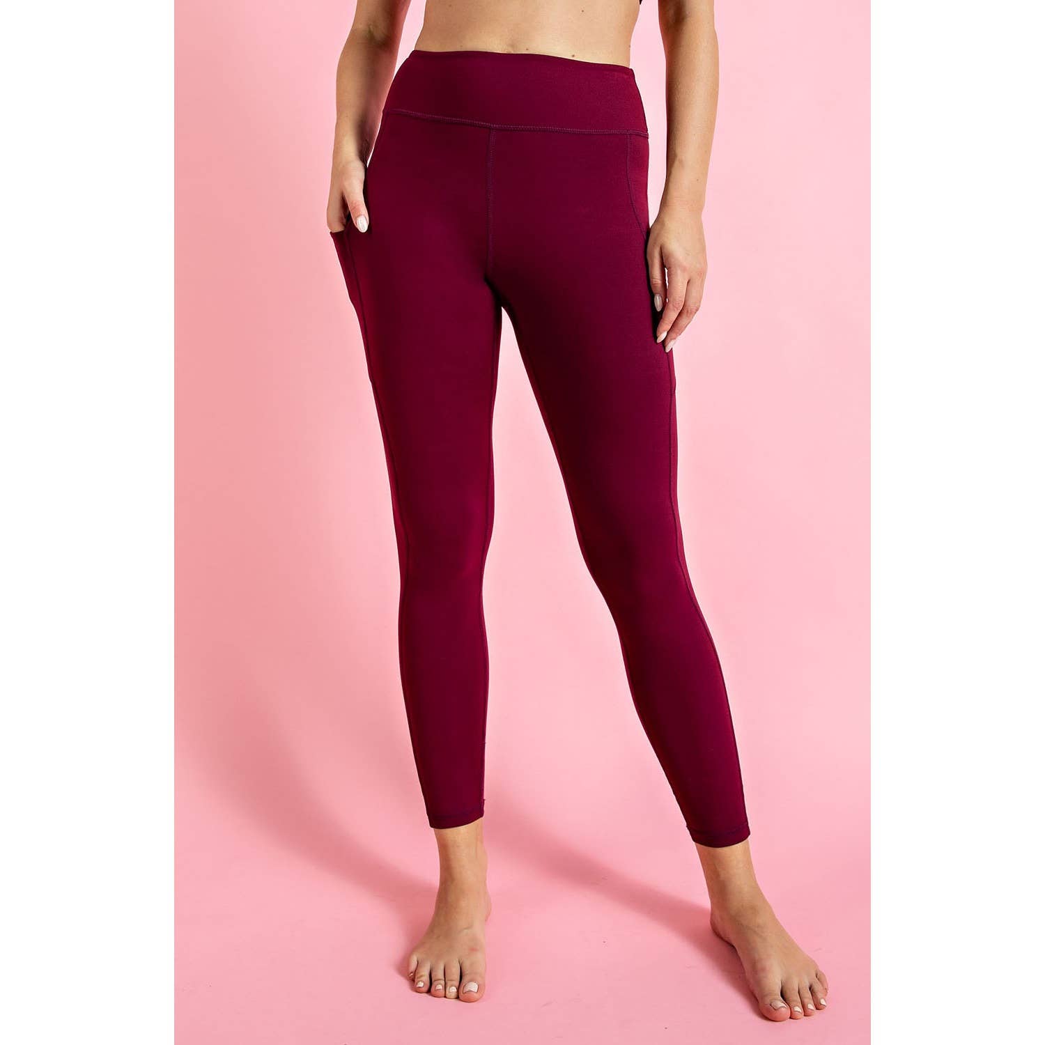 Rae Mode - Wholesale Athletic/Lounge Leggings - Women's - BUTTER BASIC LEGGING WITH POCKETS82