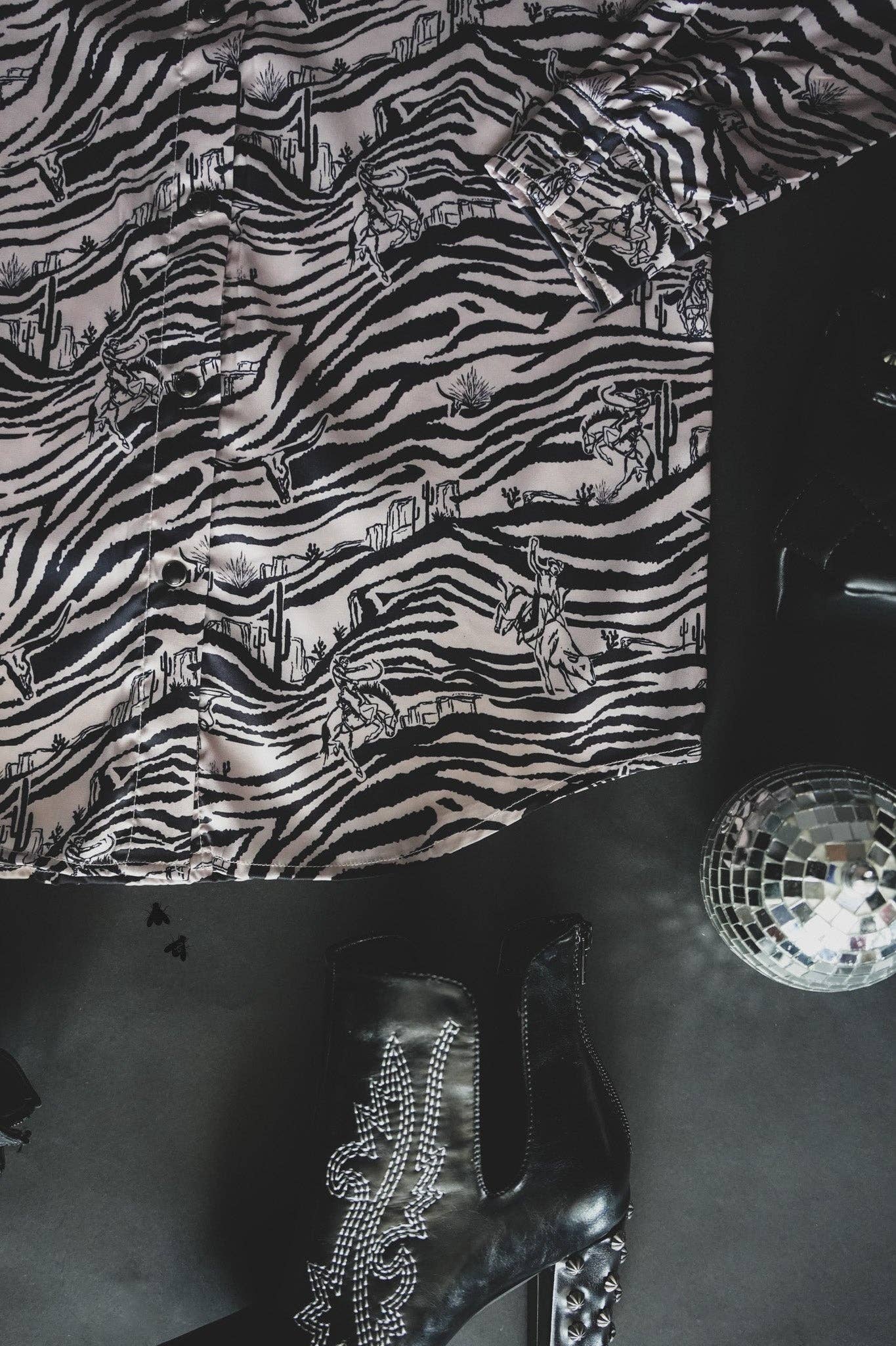 2 Fly Co - Wholesale Button Down Shirt - Women's - UNTAMED4