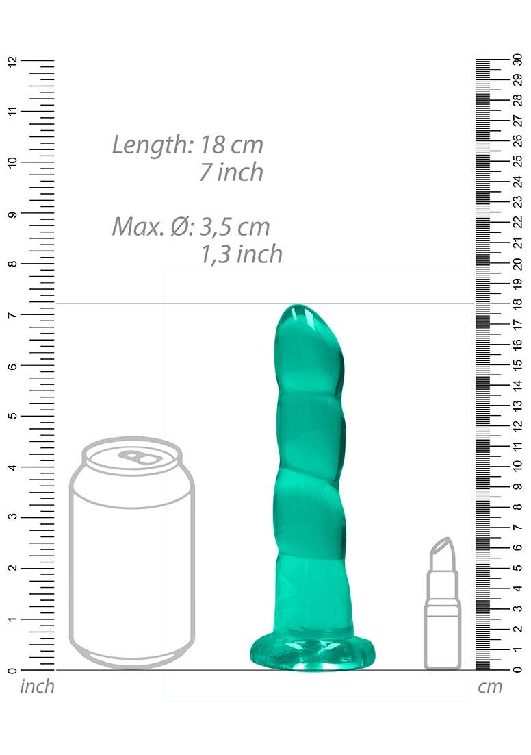 Shots - Wholesale Sex Toy - Non Realistic Dildo With Suction Cup - 7''/ 17cm18