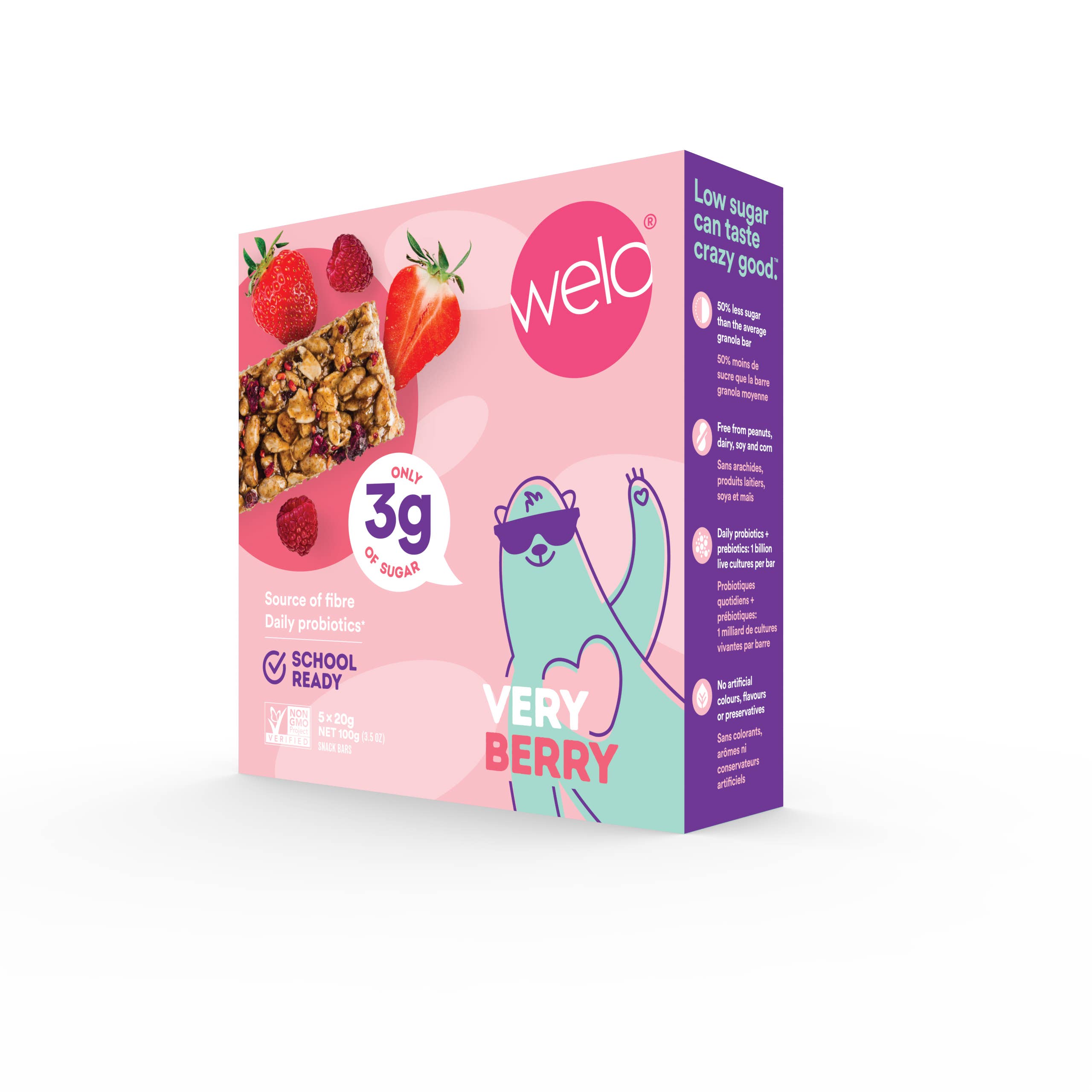 Welo – wholesale Snack bar – Welo Low Sugar Kids Bars4