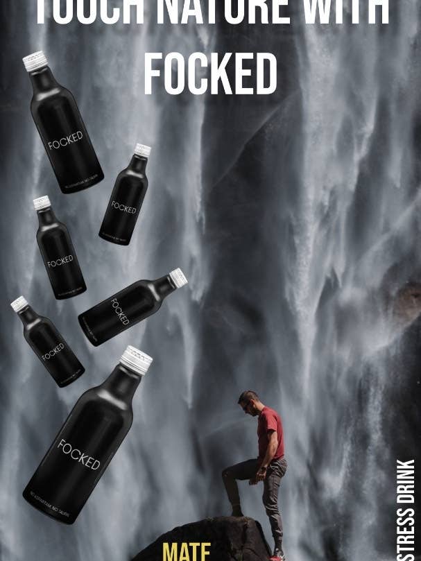 FOCKED - bebida sin estrés 330ml para venta al por mayor de Athone wear