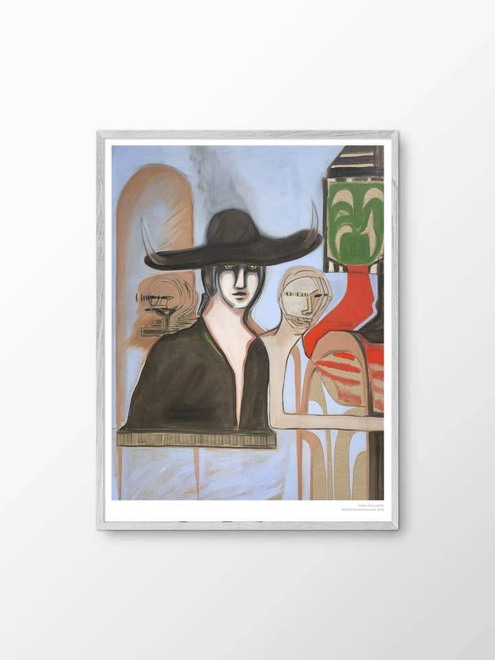 Multidimensionale vrouw - Kunstdruk van Auður - Poster voor wholesale door PETIT_ARTPRINTS