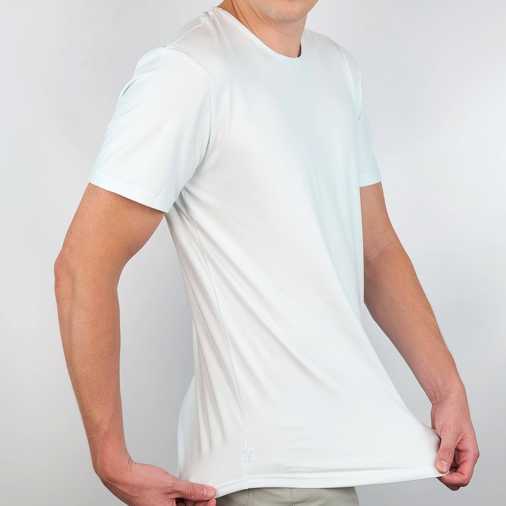USA Palm – wholesale T-shirt – men's – Premium Crew Curve Hem Short Sleeve14