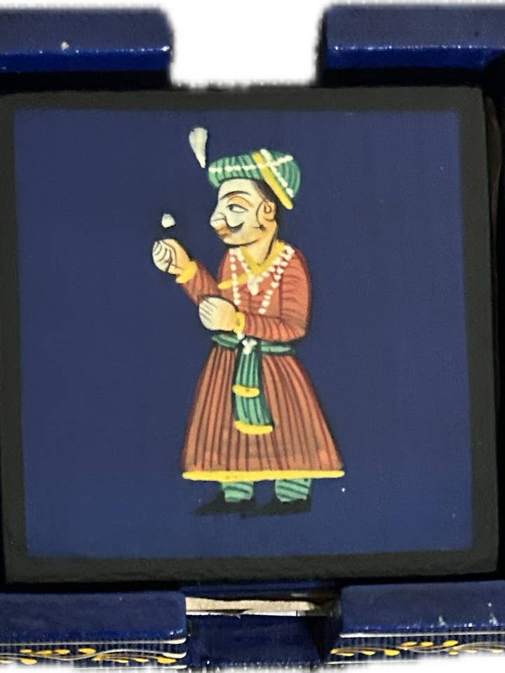 Dessous de verre inspiré des Moghols pour la vente par Toshali Crafts