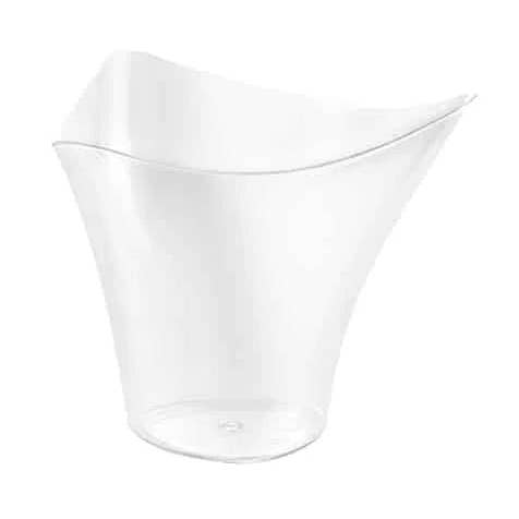 EcoQuality - Wholesale Disposable Cup - Mini Flared Triangle Cup – Elegant, Durable, and Perfect for Small Servings0