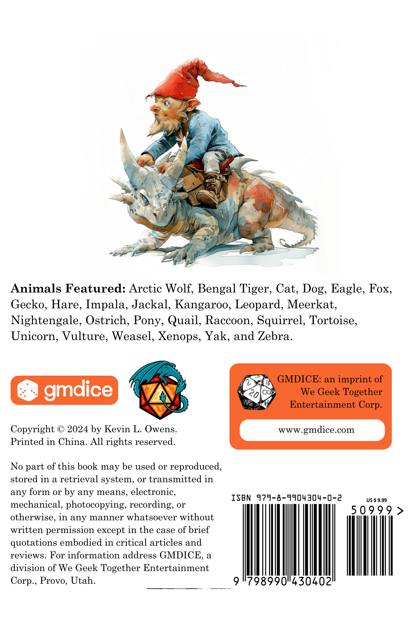 Game Master Dice - Wholesale Fantasy Novel - Dice, Dragons, and Dwarves: The ABCs of Adventure4