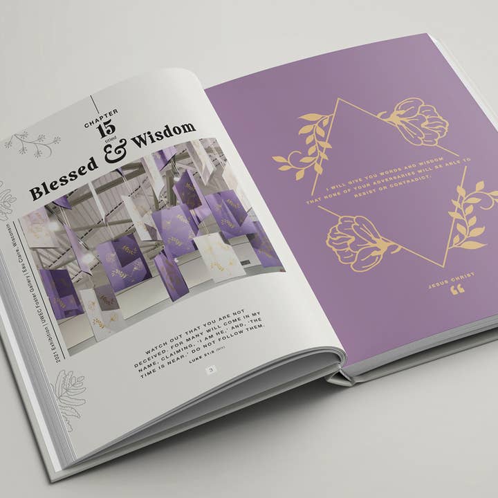 Good Graces Paper Co. - Wholesale Display Book - Clear Water Book2