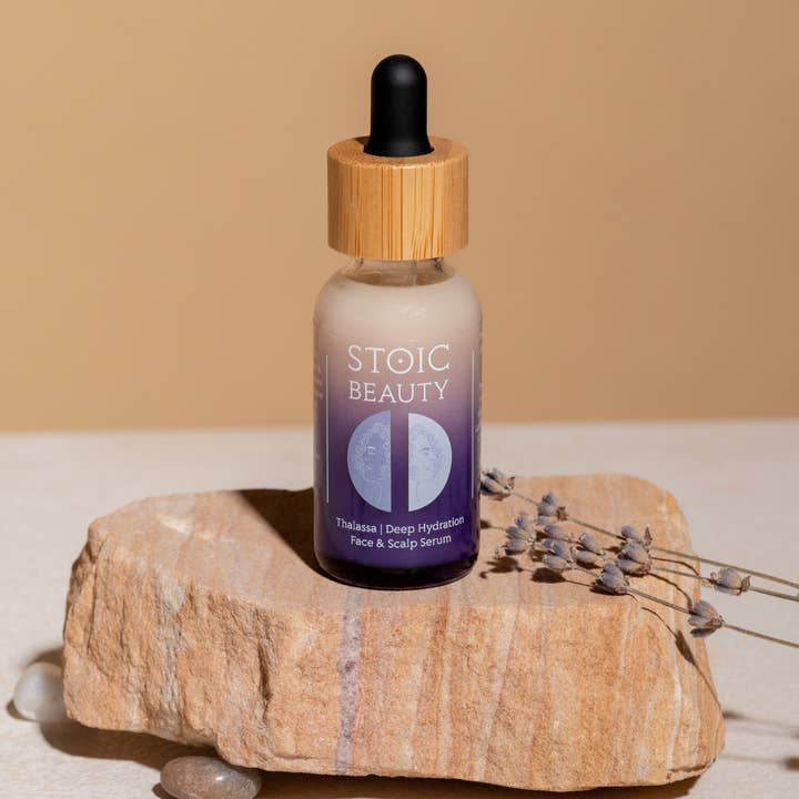 Thalassa Hydrating Gesichts- und Kopfhautserum für den Großhandel von Stoic Beauty Skincare