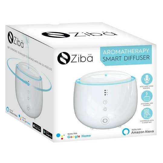 Ziba Smart Aromatherapy Bundle - Diffuser (White) for wholesale by Ziba Home