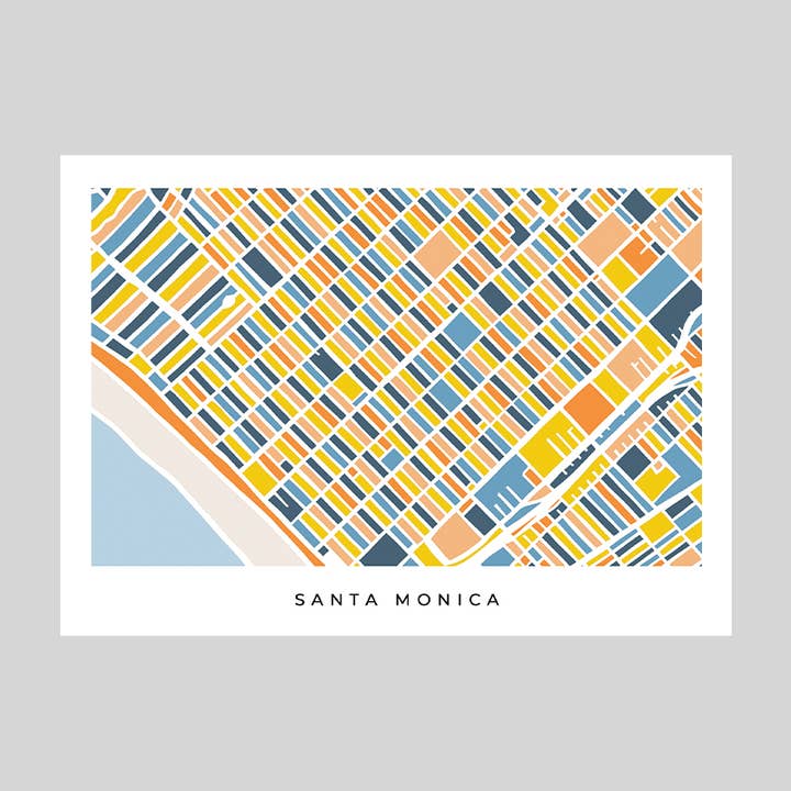 Faraway Places Paper - Wholesale Postcard Set - Los Angeles Neighborhood Print Postcards - Set of 1412