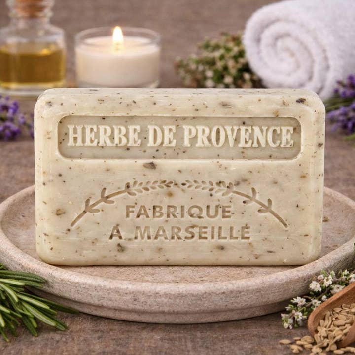 125g Herbe De Provence Wholesale French Soap for wholesale by French Soap Wholesale
