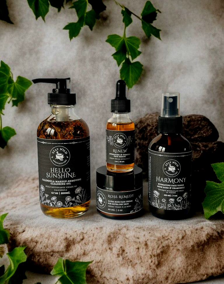 Stay Wild Apothecary - Wholesale Facial Cleanser - Hello Sunshine Calendula Cleansing Oil & Makeup Remover2