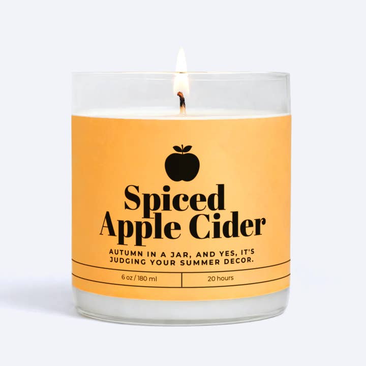 Plain Truth - Spiced Apple Cider Scented Candle for wholesale by 54 Celsius