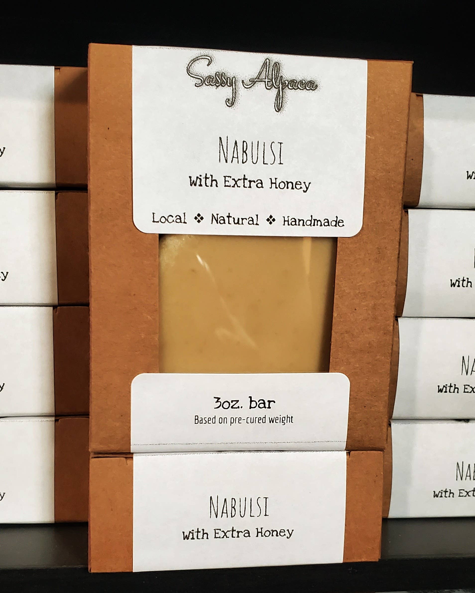 The Sassy Alpaca - Wholesale Bar Soap - Nabulsi3