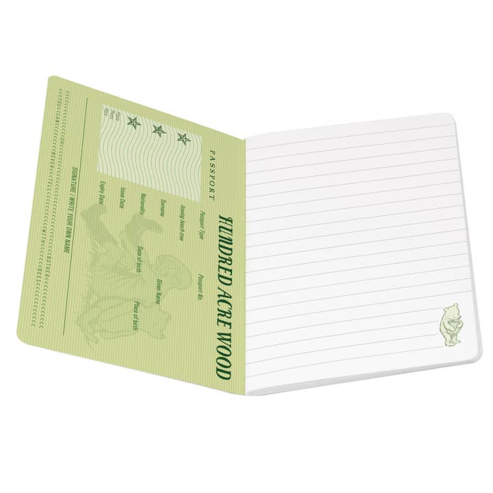 Unemployed Philosophers Guild - Wholesale Notebook - Hundred Acre Wood Notebook