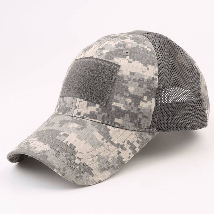 JupiterGear Home - Wholesale Trucker Hat - Unisex - Army-Style Outdoor Patch Hat with Adjustable Strap