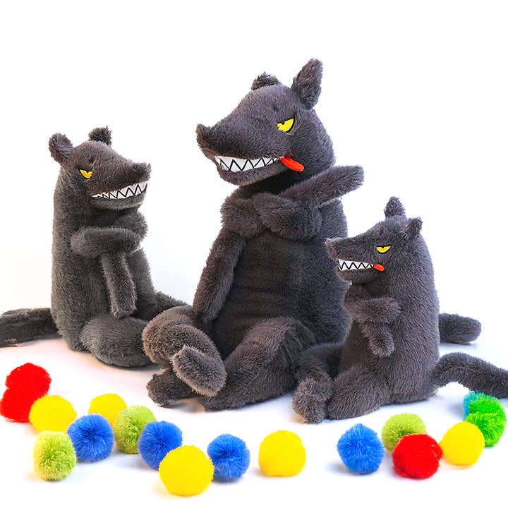 Halloween Gray Wolf Plush–Stuffed Animal Toy (Medium&Large) and other Purchase Wholesale plush wolf. Free Returns & Net 60 Terms on Faire trending on Faire.