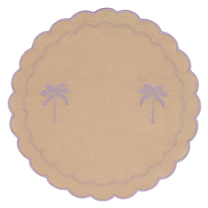 Blush Buttercream Placemat - Case of 12 Placemats and other Purchase Wholesale personalized placemats. Free Returns & Net 60 Terms on Faire trending on Faire.