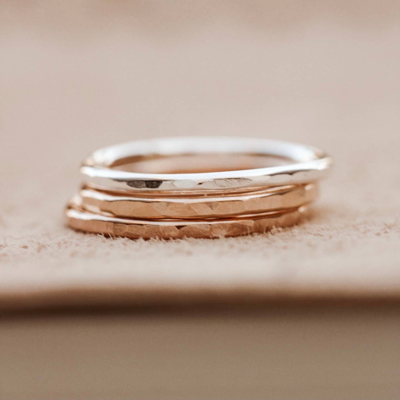 Everly Made - Wholesale Band/Stacked Ring - Golden Hill Ring8