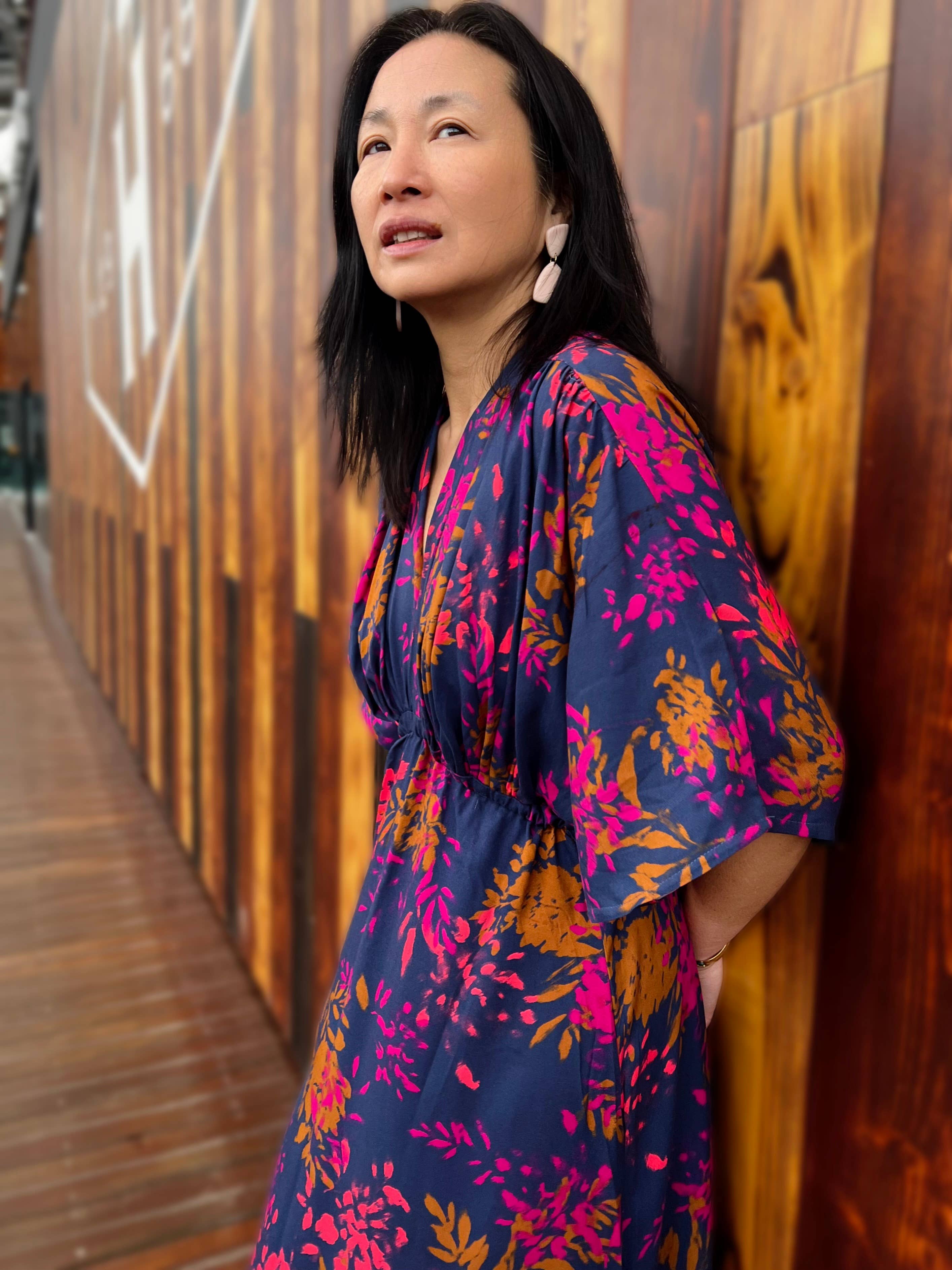 MY DRESS MADE - Wholesale Fabric - ELENA viscose twill fabric - Printed in France4